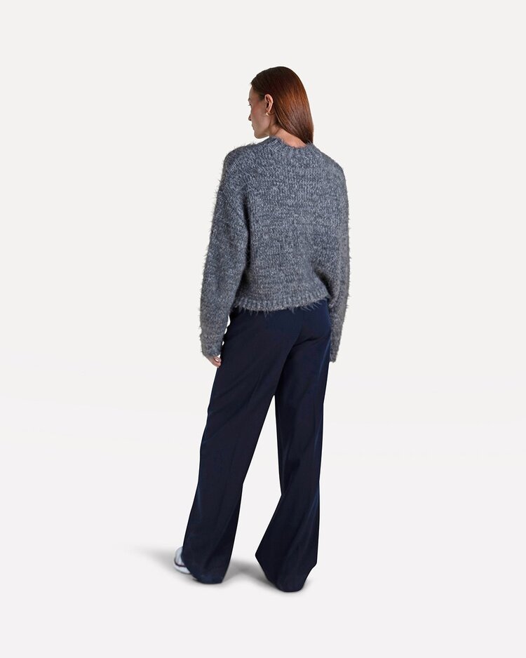 Another-Label ALLottie knitted pull l/s Grey Melee