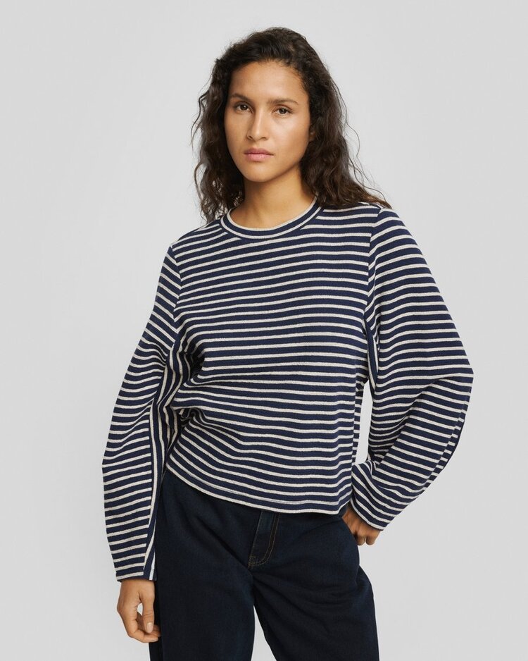 MSCH MSCHSofia Sweatshirt STP Peacoat Oatmeal