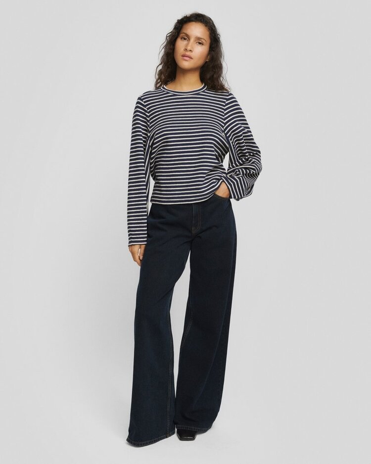 MSCH MSCHSofia Sweatshirt STP Peacoat Oatmeal
