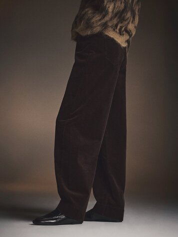 MSCH MSCHFilippa HW Pants Mole Brown