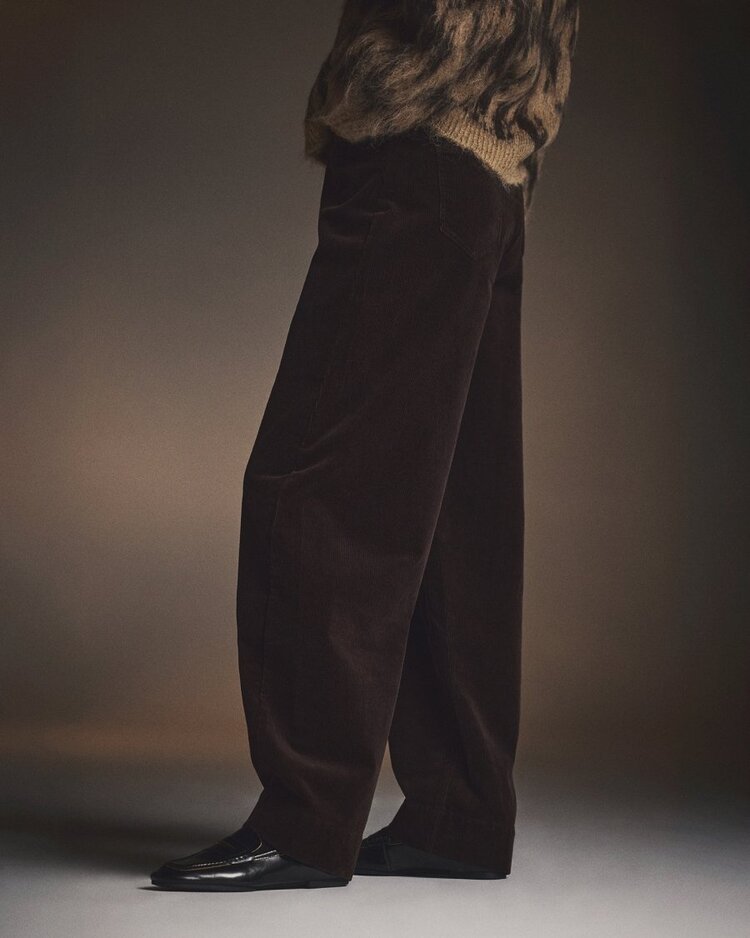 MSCH MSCHFilippa HW Pants Mole Brown