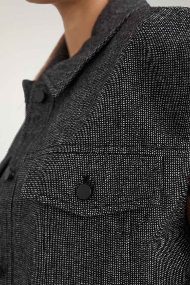 Nümph NUROKI VEST Dark Grey Melange