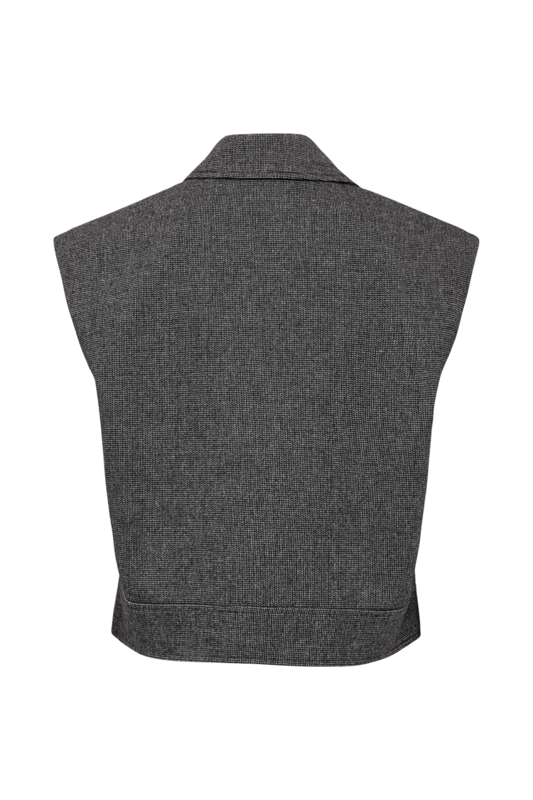 Nümph NUROKI VEST Dark Grey Melange