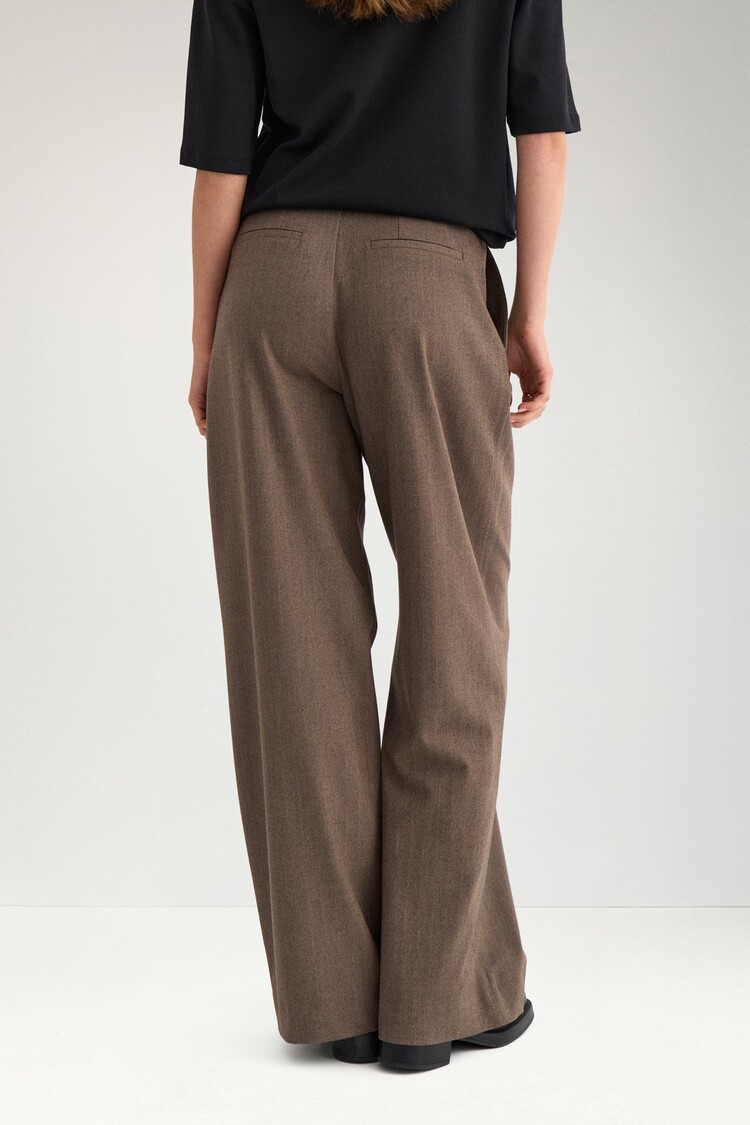 Nümph NULIPPA STRAIGHT PANTS Chocolate Plum