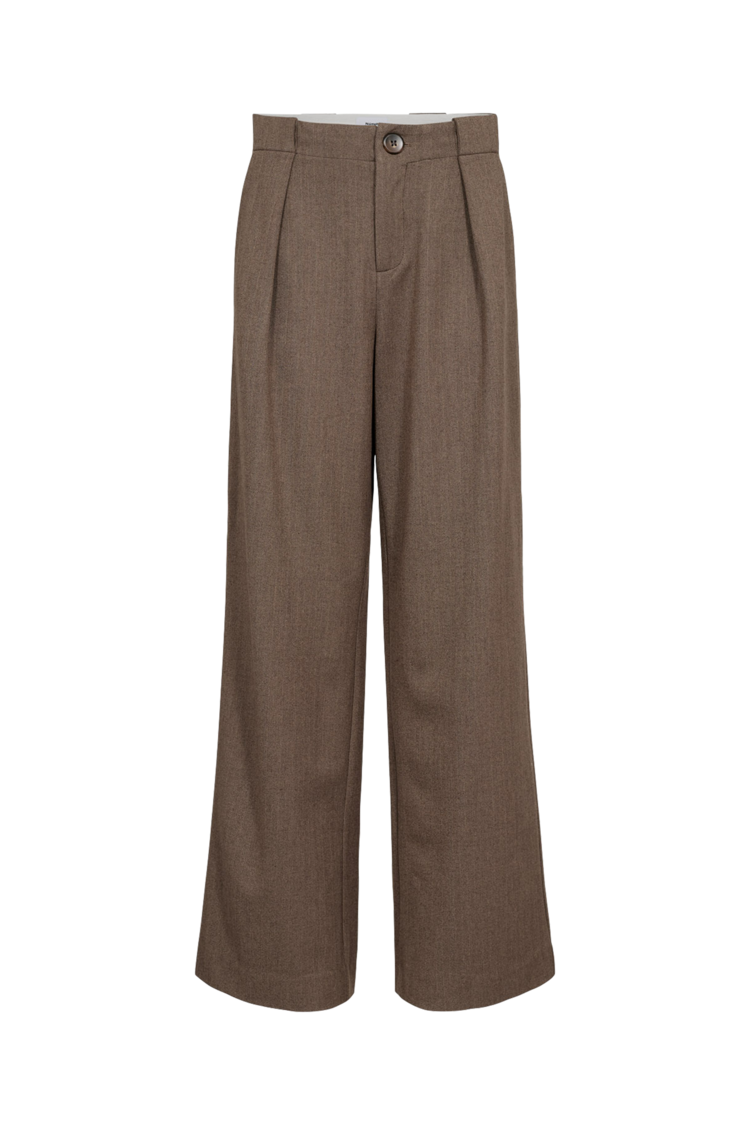 Nümph NULIPPA STRAIGHT PANTS Chocolate Plum