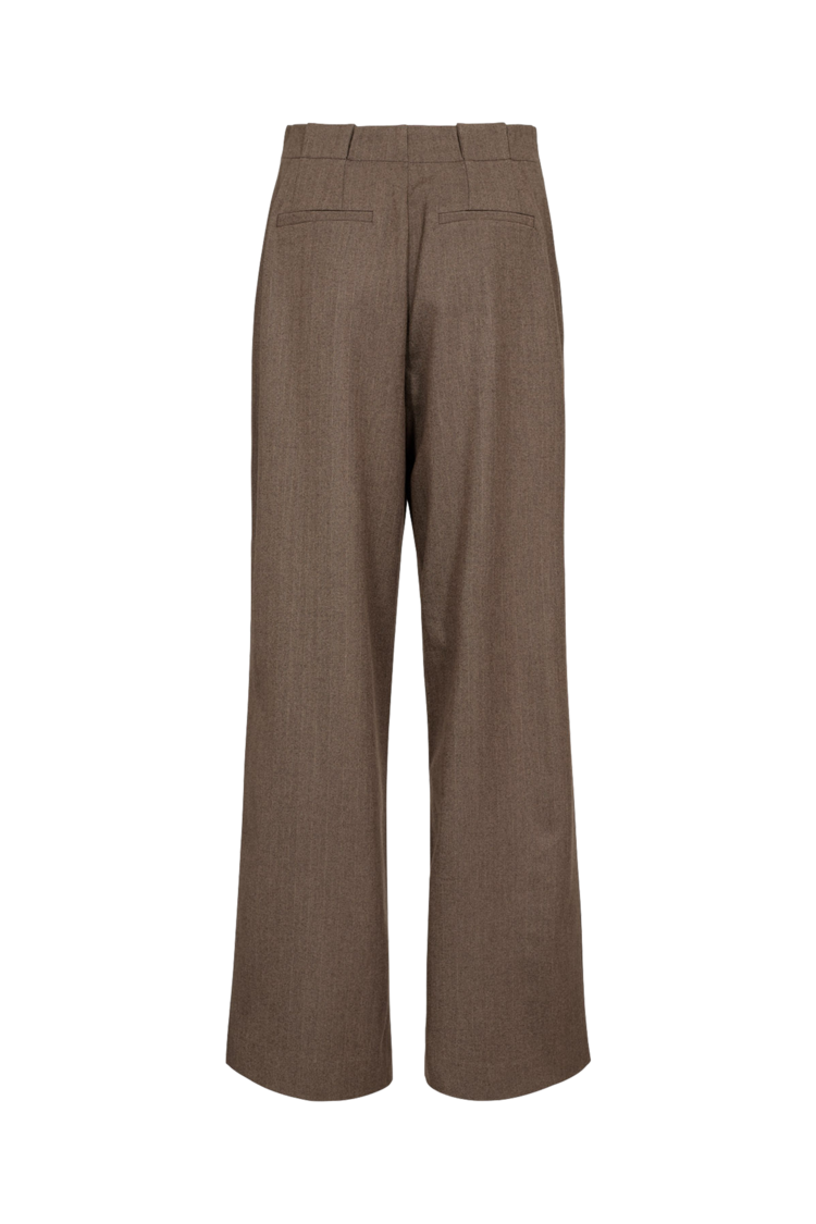 Nümph NULIPPA STRAIGHT PANTS Chocolate Plum