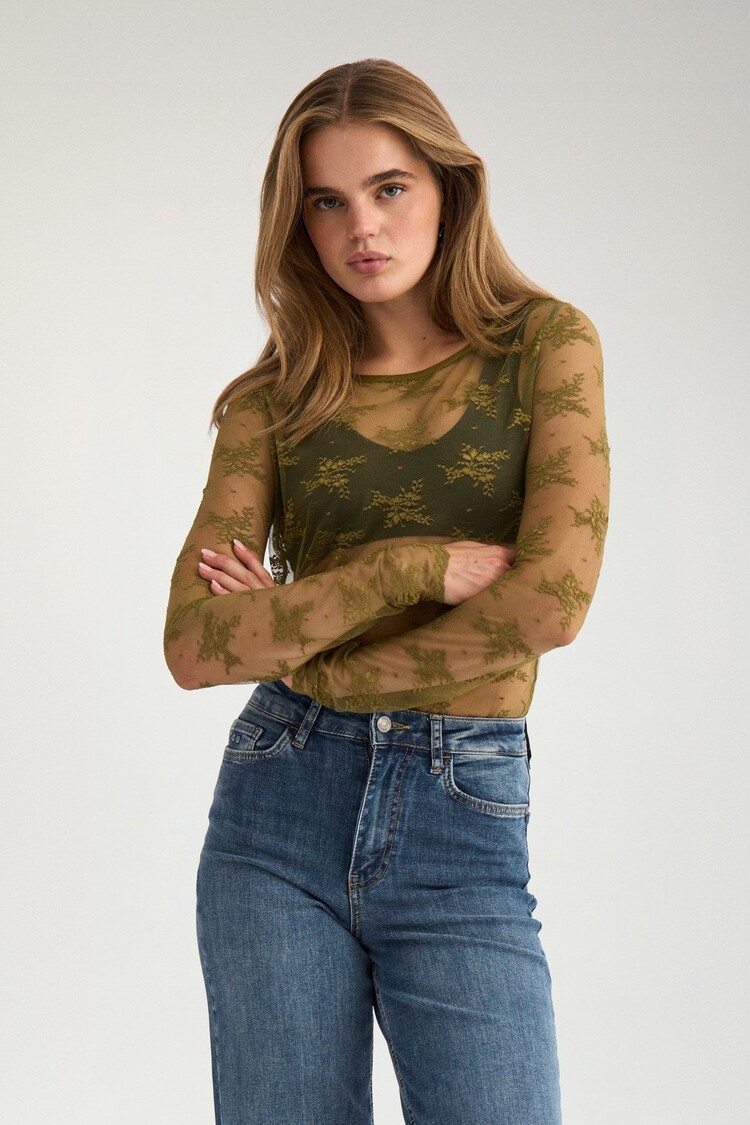 Nümph NUNATALIA BLOUSE Fir Green