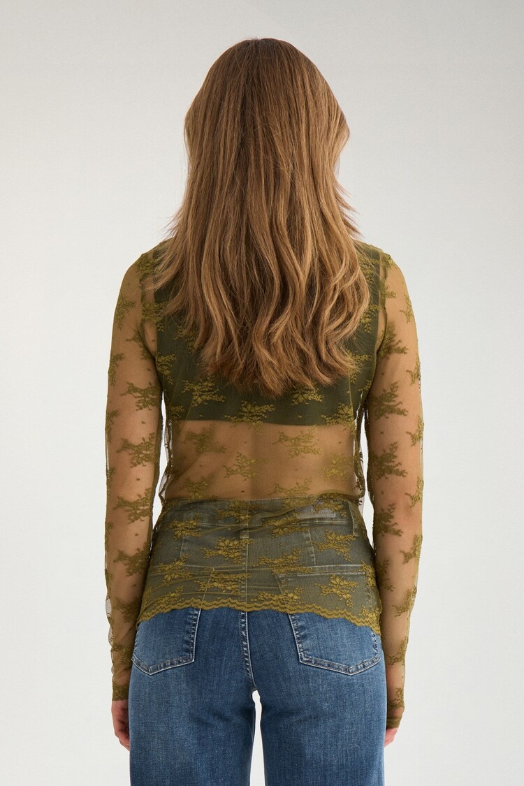 Nümph NUNATALIA BLOUSE Fir Green