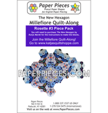 Paper Pieces Rosette 3 - Millefiori Quilt-Along  by Katja Marek