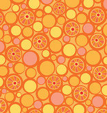 Free Motion Fantasy - Pebbles Orange (4423)