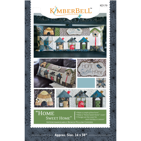 Home Sweet Home Bench Pillow Patroon Bel S Patch