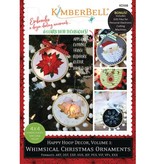 KimberBell Whimsical Christmas Ornaments - Machinaal Borduren
