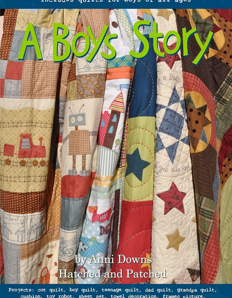 Hatched And Patched A Boys Story by Anni Downs