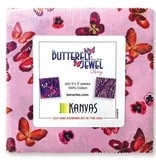 Benartex Butterlfy Jewel 5x5 Pack - Benartex