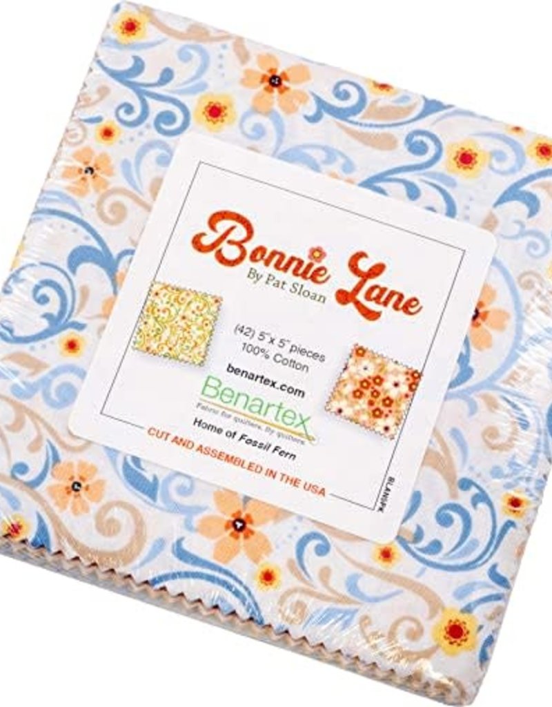 Benartex Bonnie Lane 5x5 Pack - Benartex