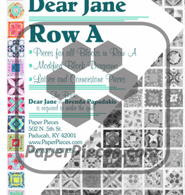 Paper Pieces Dear Jane, Row A Pack