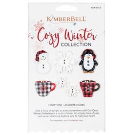 KimberBell Cozy Winter Collection; Buttons