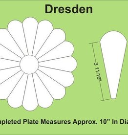 Fabbies Paper Piecing Dresden Plate Sample Pack