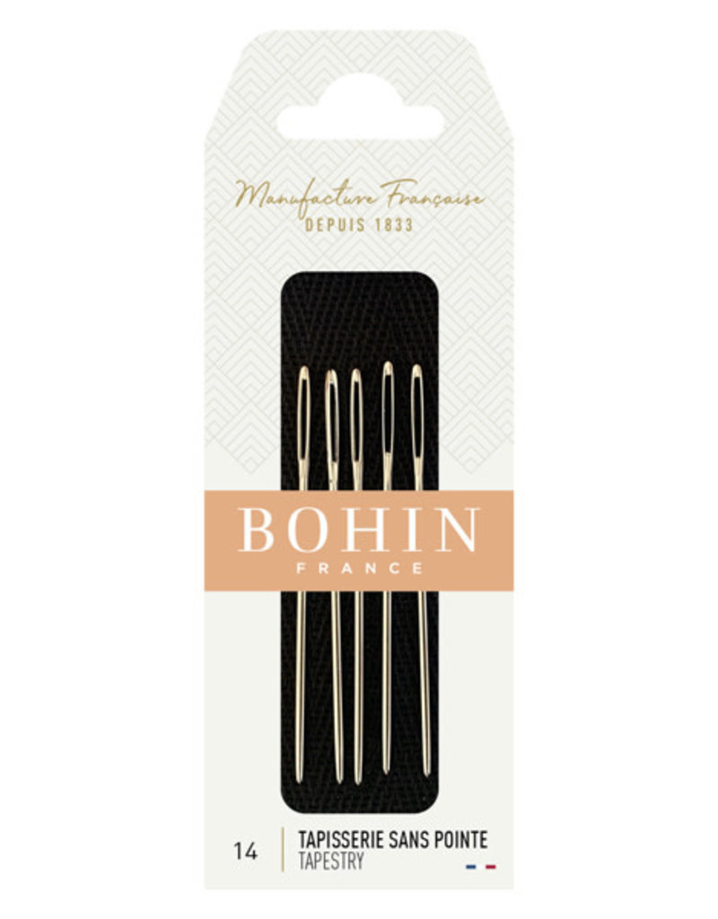 TAPESTRY NEEDLES Nr 14 - Without Point (Blister 3pc), BOHIN