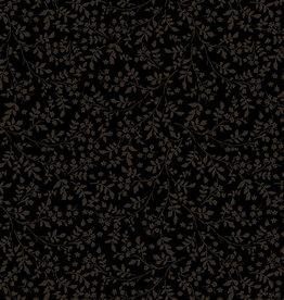 Kanvas Domino Effect - Flower Foliage Black/Black - 1242299