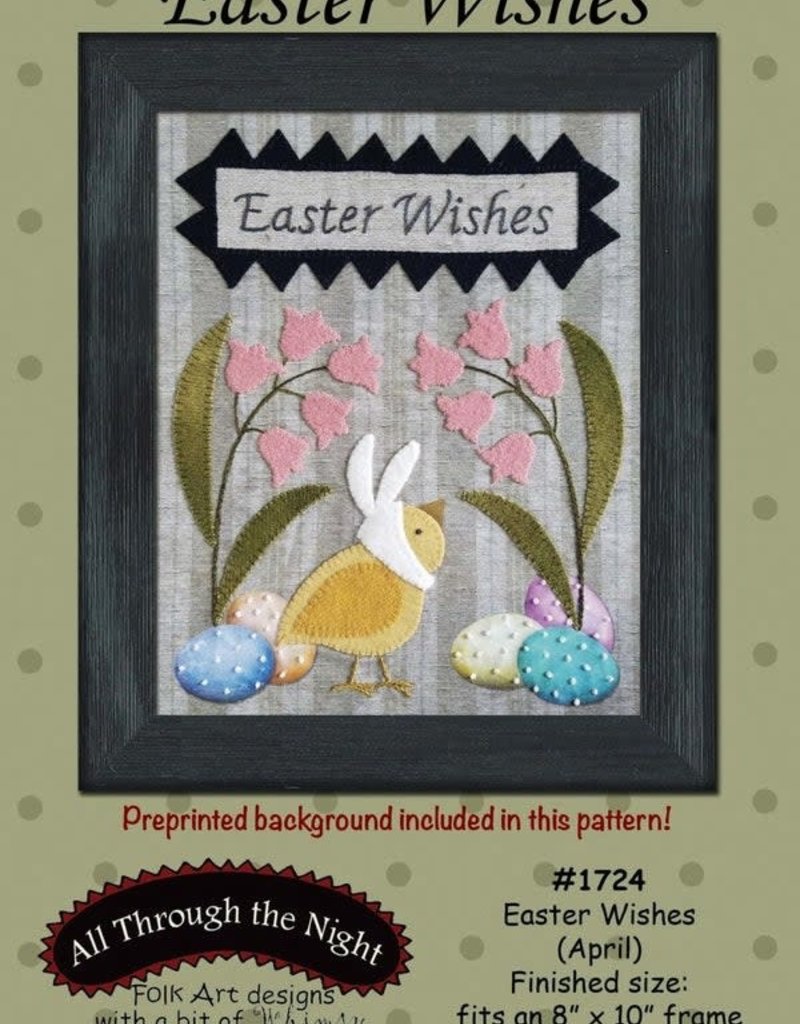 All Through the Night Easter Wishes pattern + kit