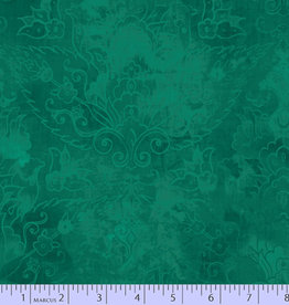 marcus fabrics Fantasy - R4704 - Dk Green (van de rol - per 10cm)