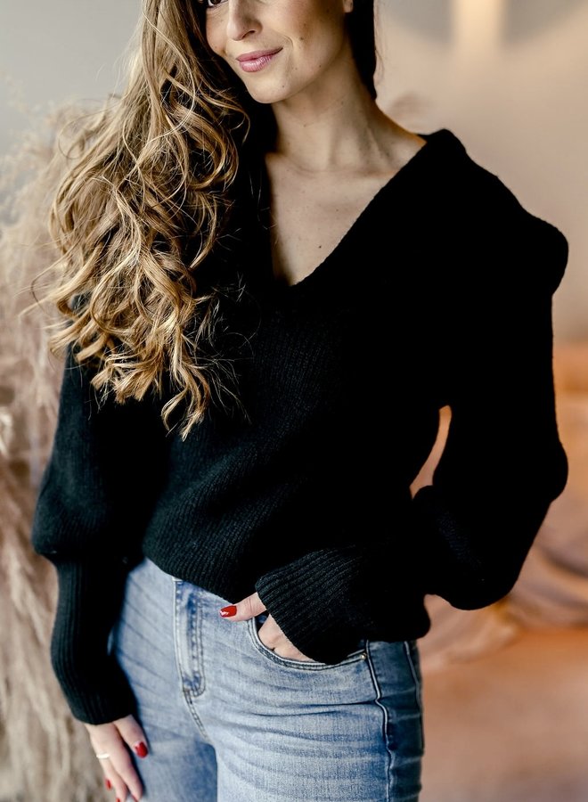Pullover Knit Amélie Black