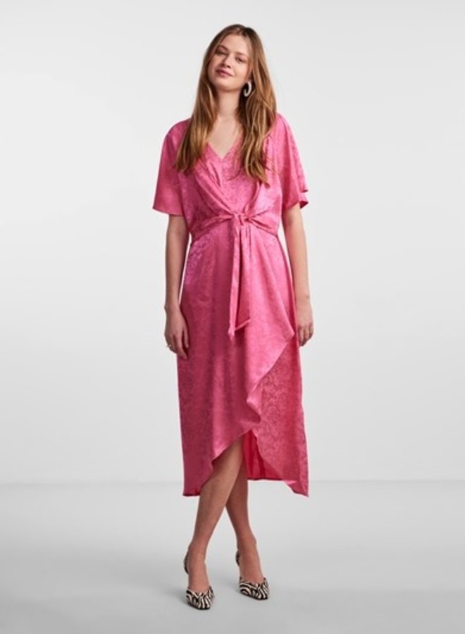 Kimono Long dress Retrieve Carmine Rose