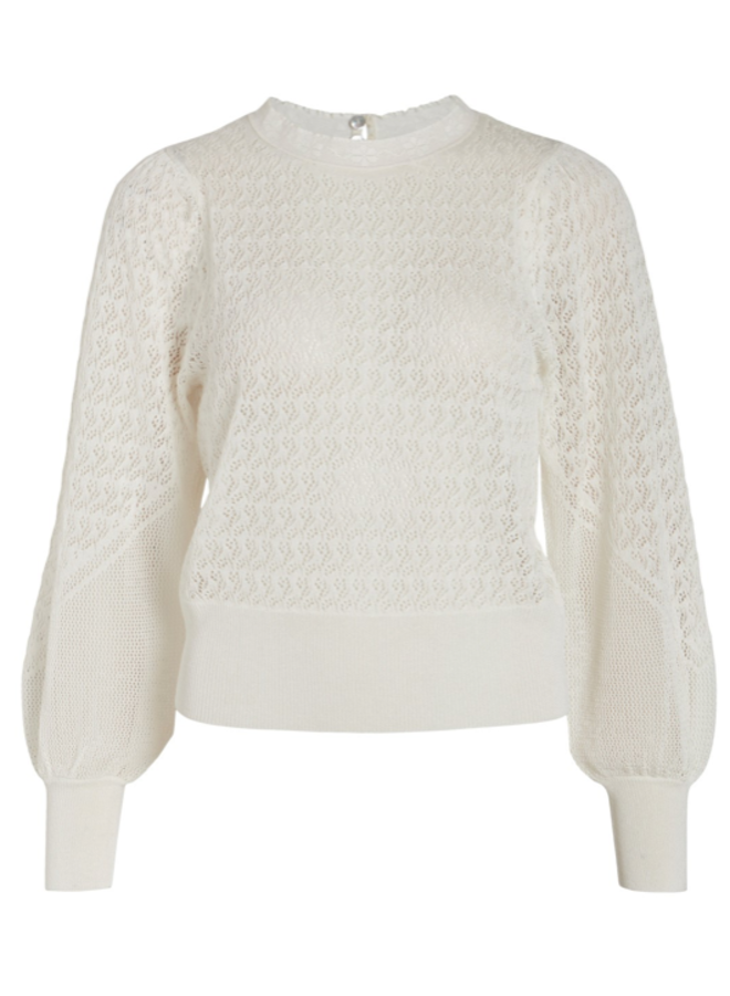 O-neck knit Gabbey birch