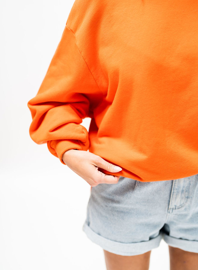 London sweater Scarlatto orange