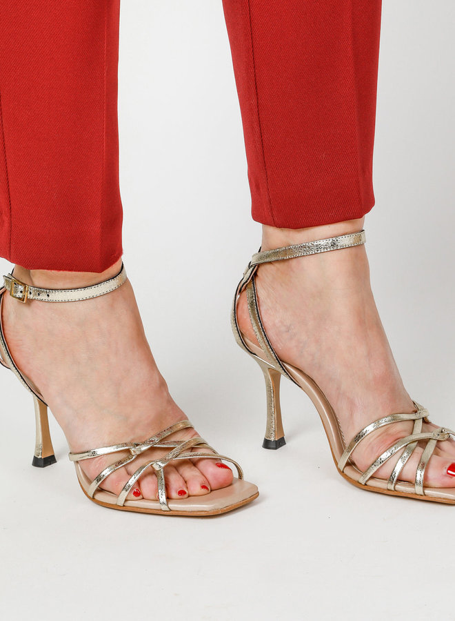 Karassa high heel sandal - Muriel plata