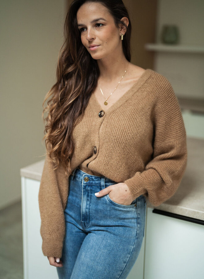 Cardigan Ella Brown