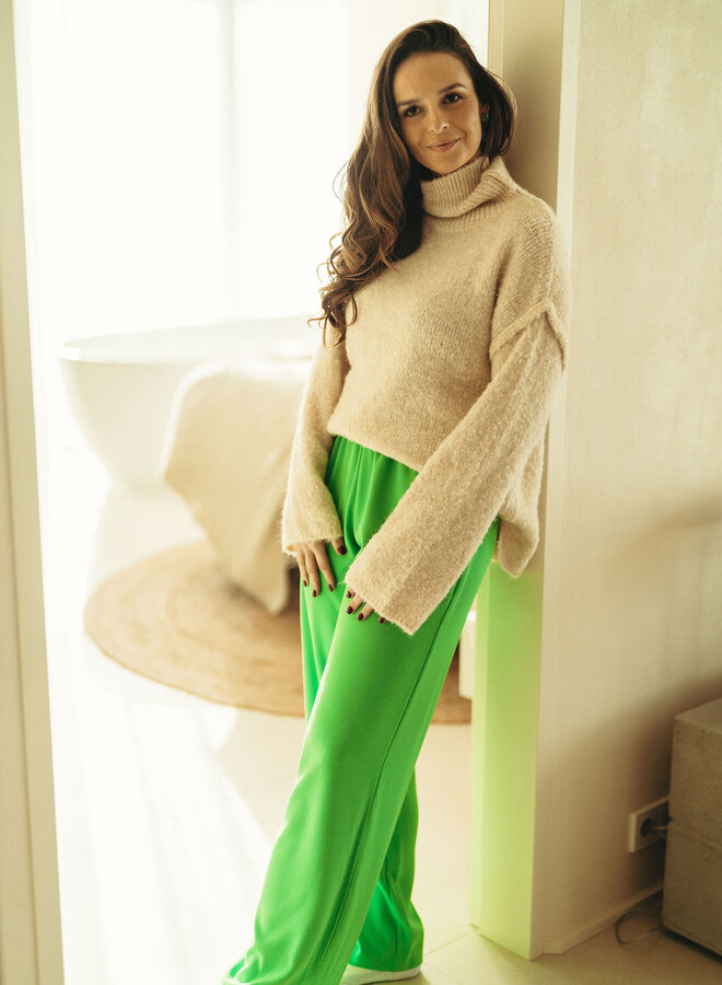 Tinni Relaxed Wide Pant Noos / Classic Green