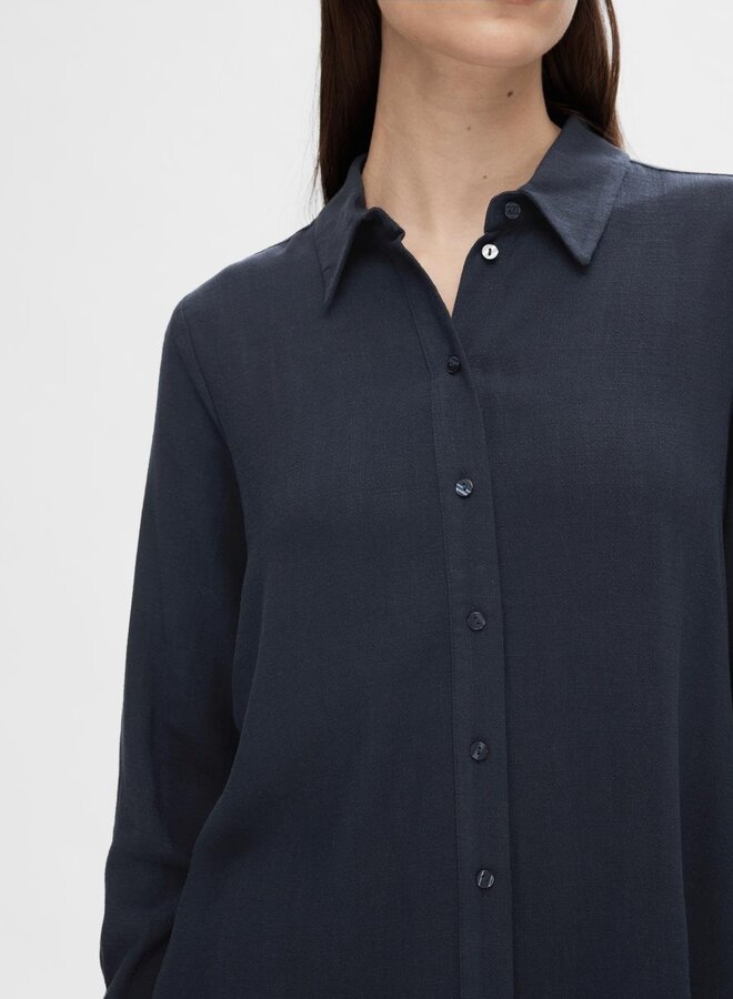 Viva LS Shirt Noos / Dark Sapphire