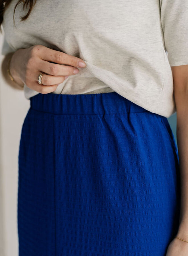 SC/ Midi Skirt / Cobalt Blue
