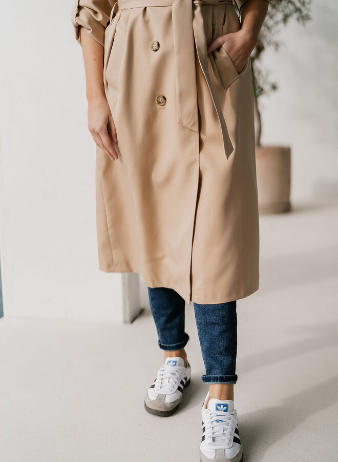 SC/ Trench Coat / Camel