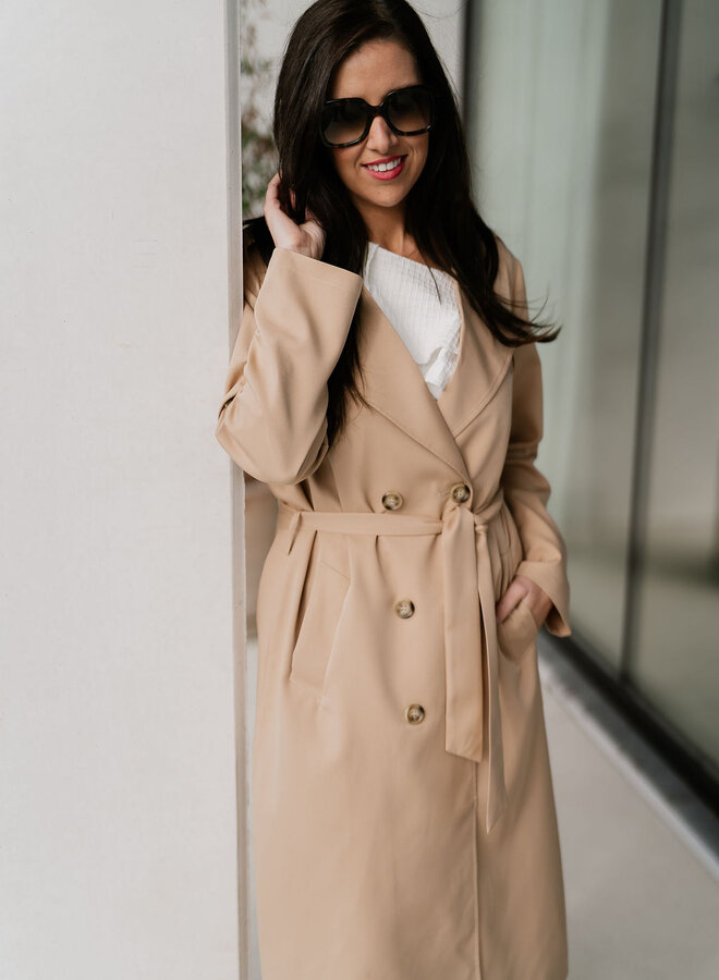 SC/ Trench Coat / Camel