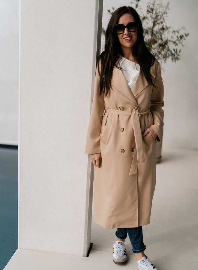 SC/ Trench Coat / Camel