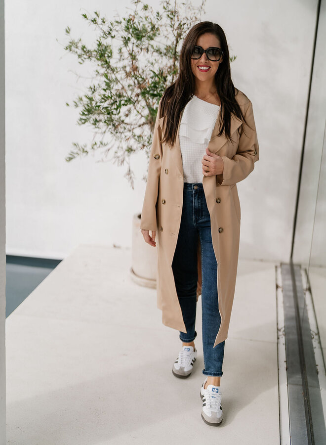 SC/ Trench Coat / Camel