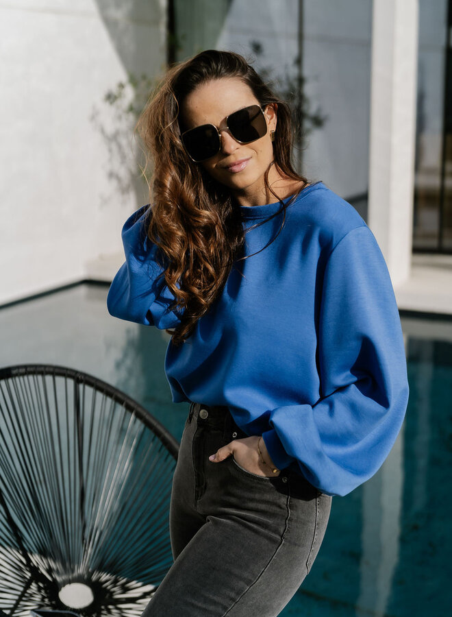 Blouse Sweater / Blue