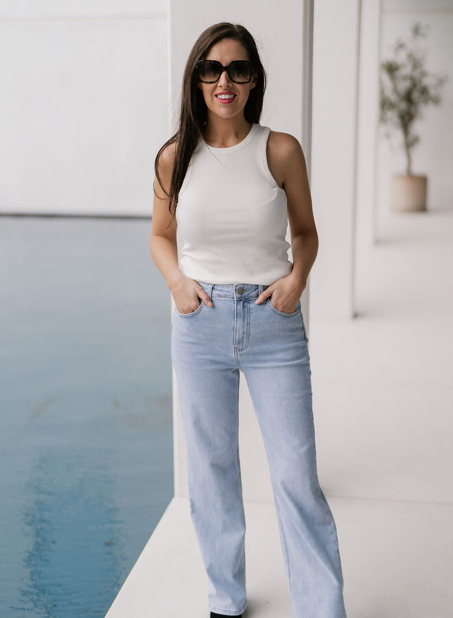 Amélie Denim Wide Leg / Light Blue