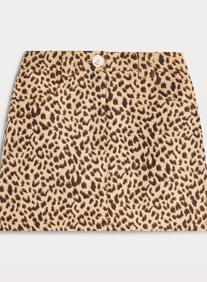 JV / Marissa Mini Skirt / Leopard