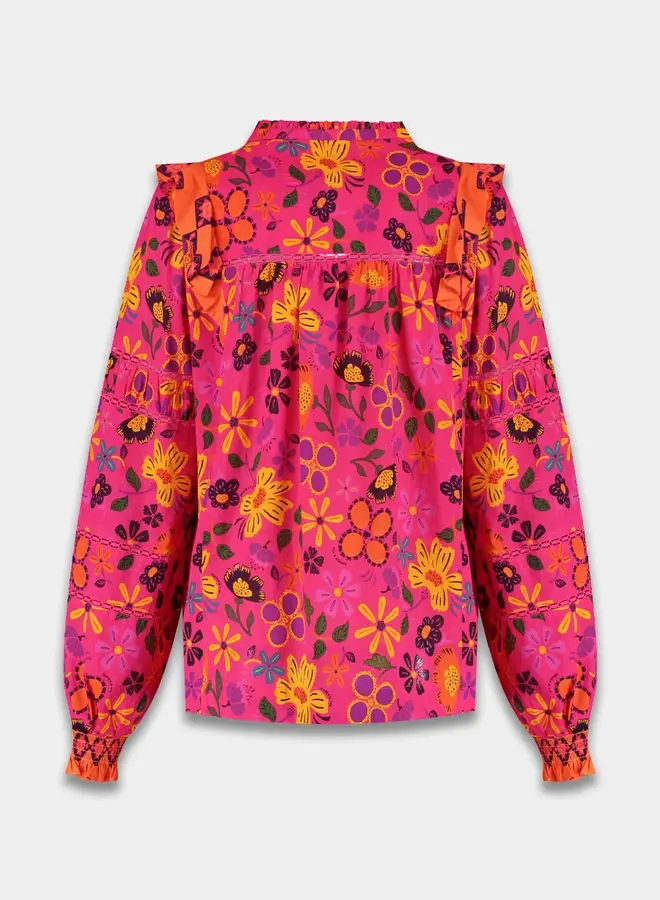 Jess LS Blouse Harper & Yve / Frida Hot Pink