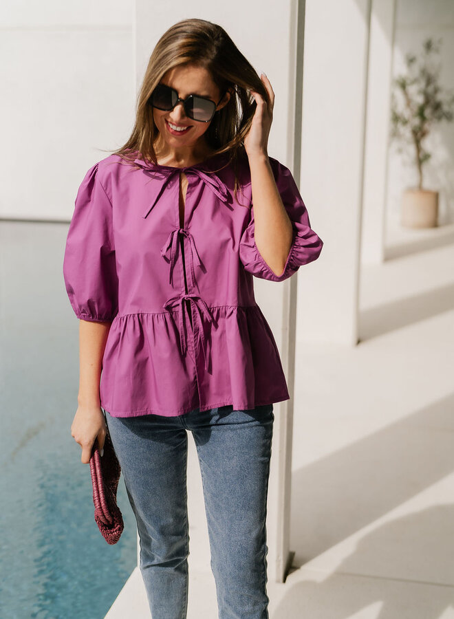 Olivia Shirt Purple