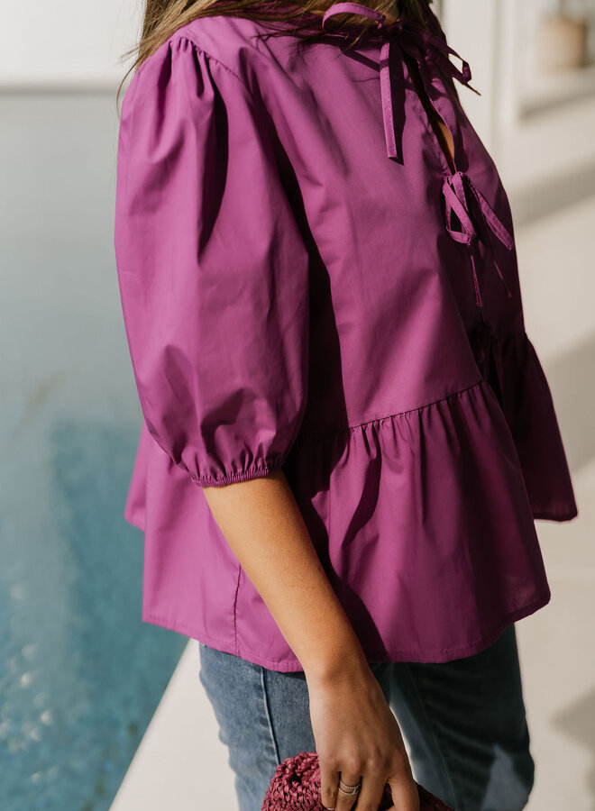 Olivia Shirt Purple