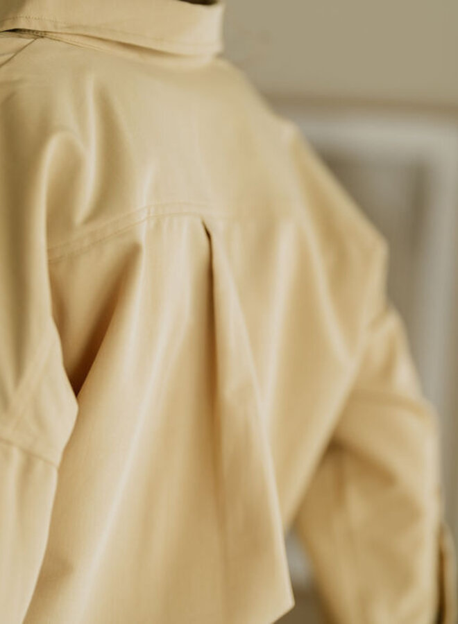 NAO/ Suit Blouse LS  / Pastel Yellow