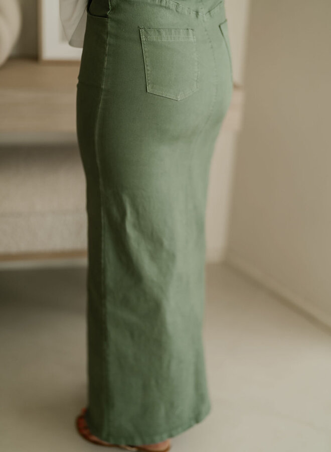 Long Skirt Camille Militare