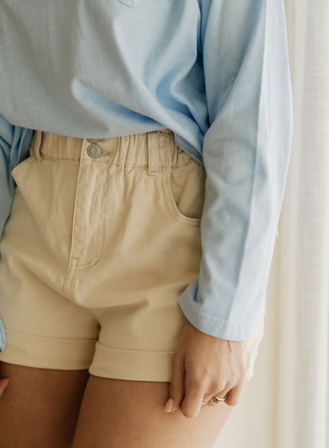 Denim Short Beige (JD243)