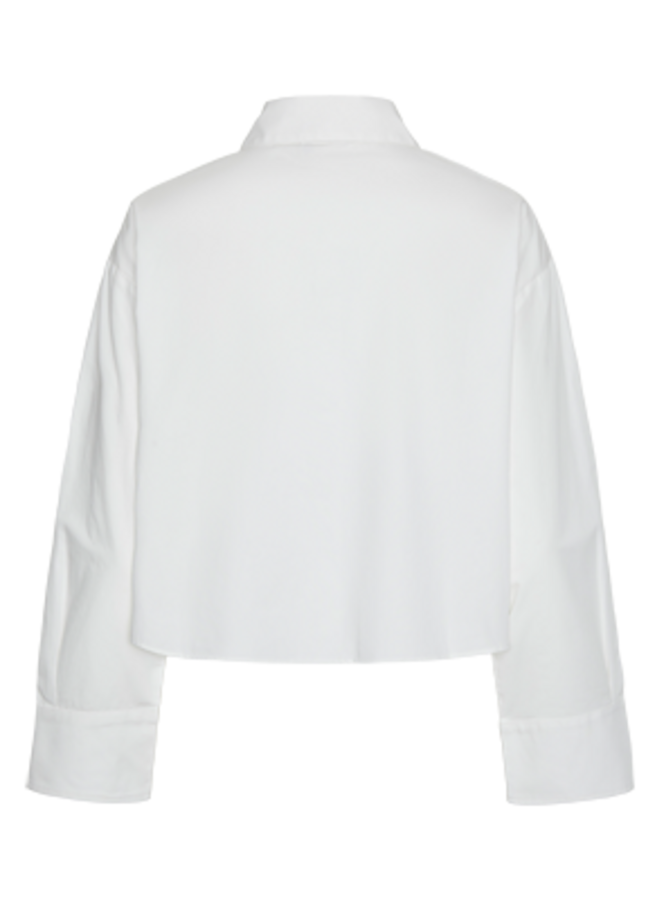 Crystal LS Short Shirt / Star White