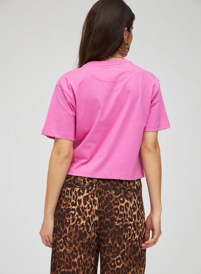 Logo Cropped Shirt Harper & Yve / Lovely Pink